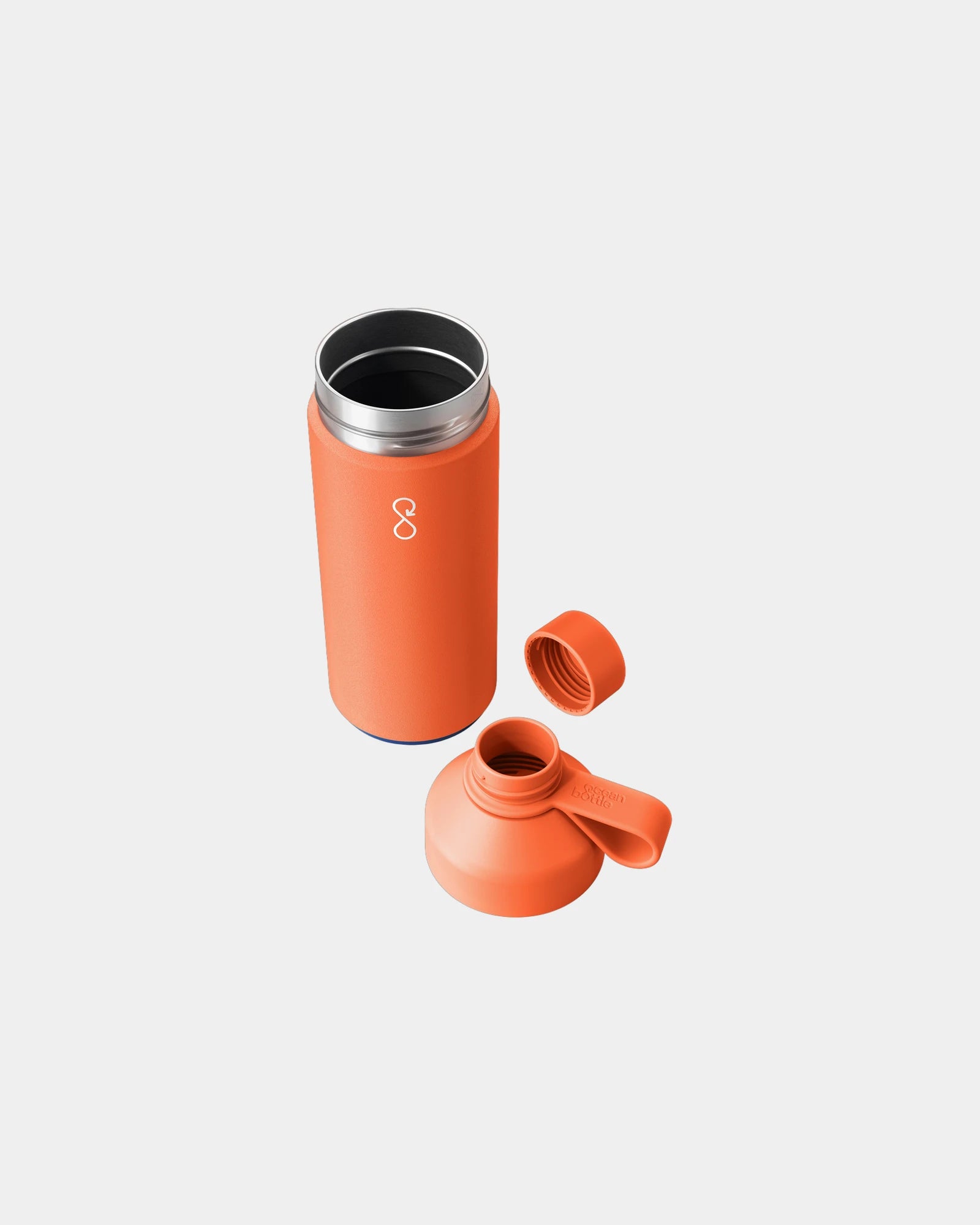 Bouteille isotherme acier recyclé Ocean Bottle 1L à personnaliser - 1